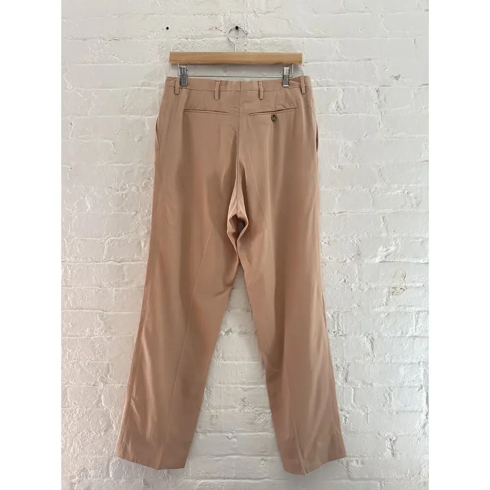 Maison Margiela Wool Straight Leg Trousers